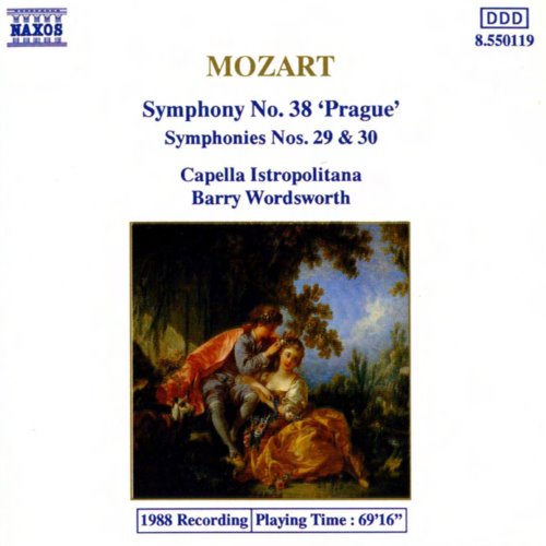 Symphony no. 38 “Prague” / Symphonies nos. 29 & 30 album thumb