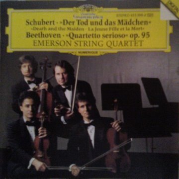 Schubert: Der Tod und das Mädchen / Beethoven: Quartetto serioso op. 95 album thumb