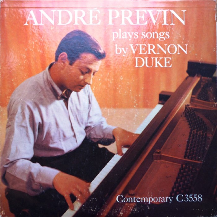 Plays Vernon Duke cover