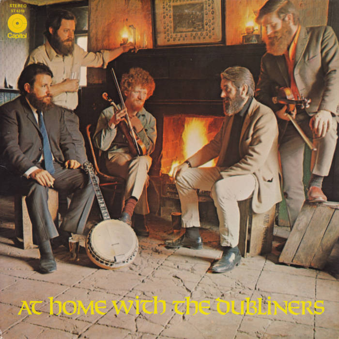 At Home With the Dubliners cover