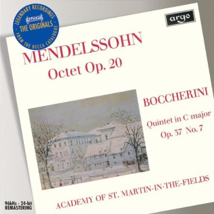 Mendelssohn: Octet / Boccherini: Quintet (Academy of St Martin-in-the-Fields) cover