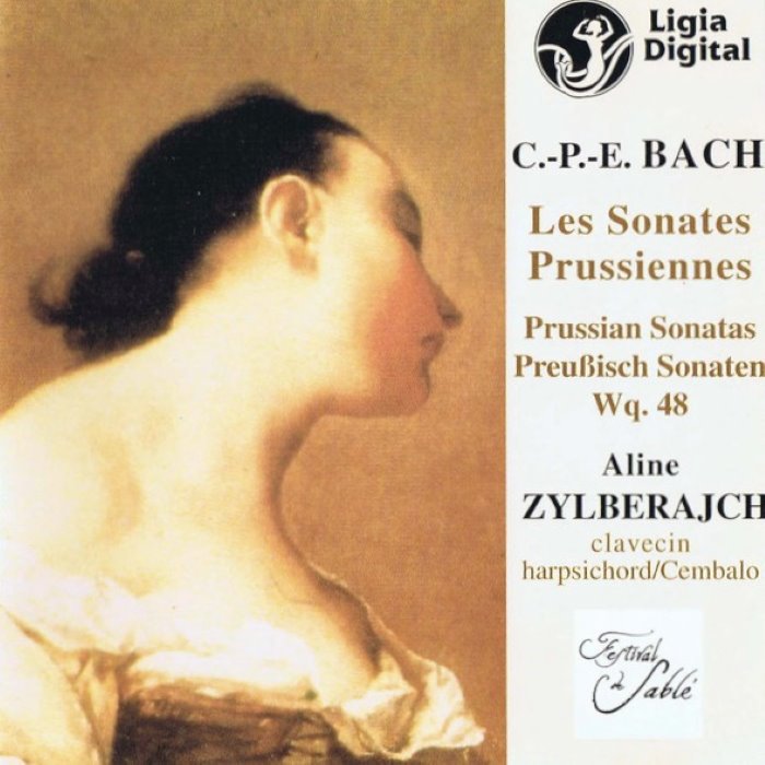 Les Sonates prussiennes (harpsichord: Aline Zylberajch) cover