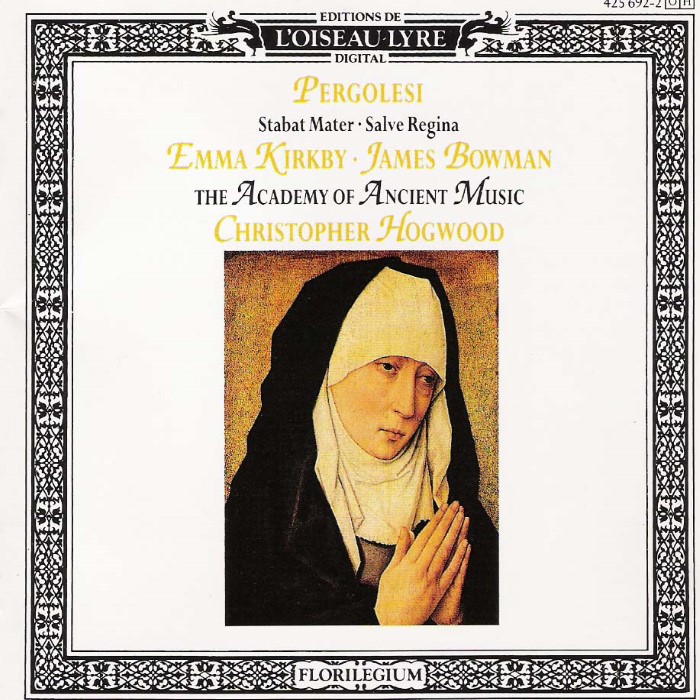 Stabat Mater / Salve Regina (Academy of Ancient Music feat. conductor: Christopher Hogwood) cover