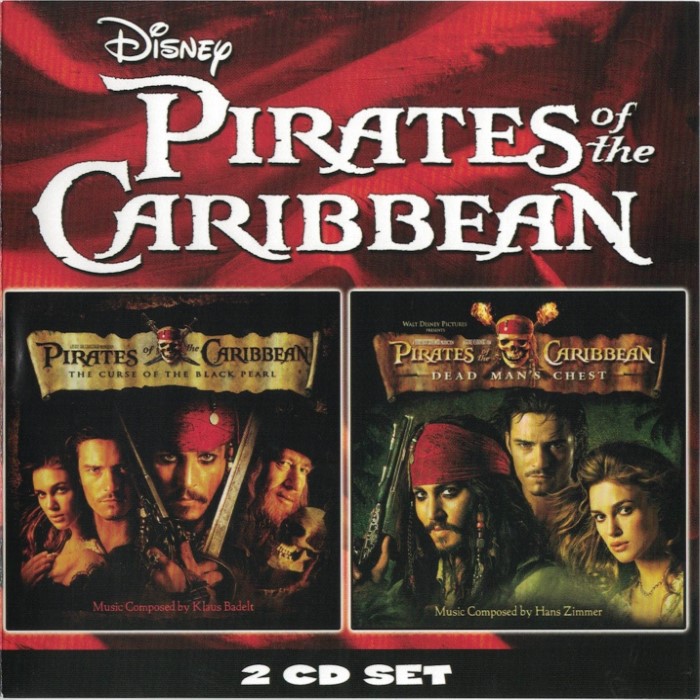 Pirates of the Caribbean: 2 CD Set cover