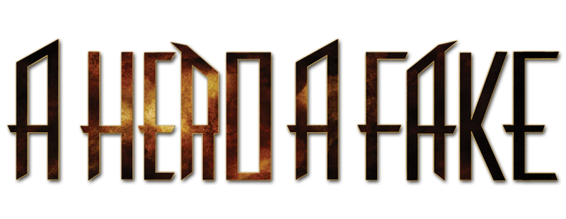 A Hero a Fake — Logo