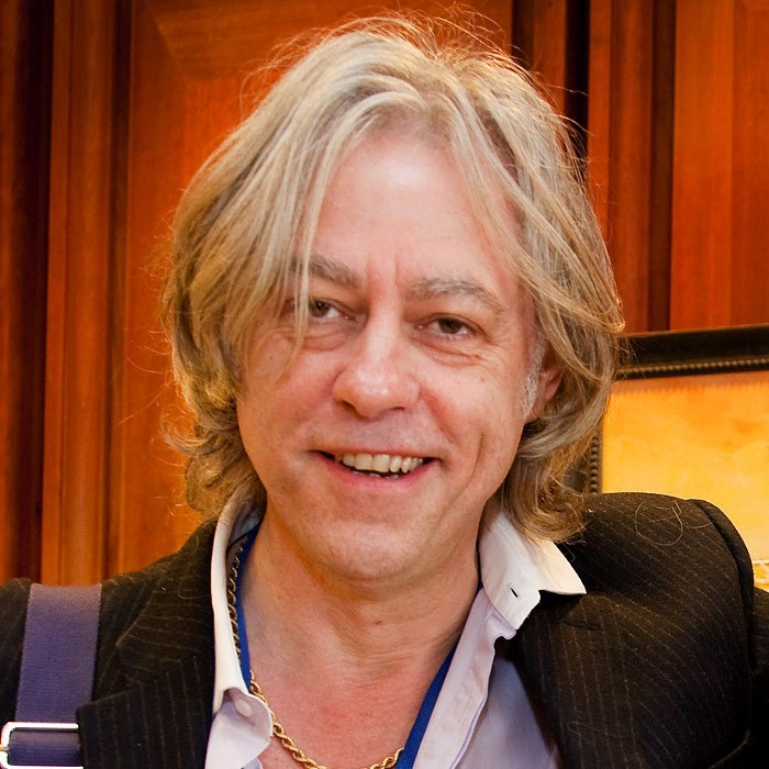 Bob Geldof artist photo
